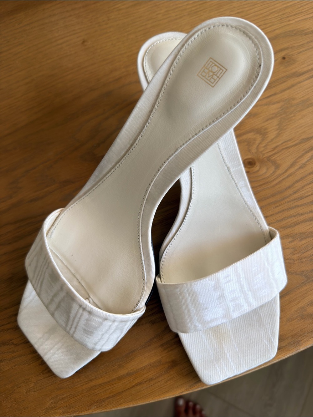 Toteme Moire Mule slides